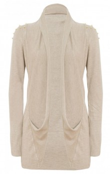 Cardigan beige nitter