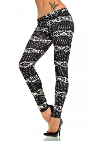 Billige leggings prikker