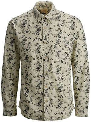selected skjorte offwhite