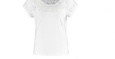 Hvid t-shirt forside
