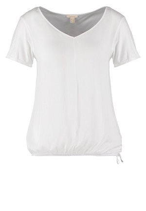 Hvide t-shirts hals