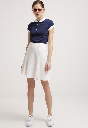 Polo shirts til kvinder blå