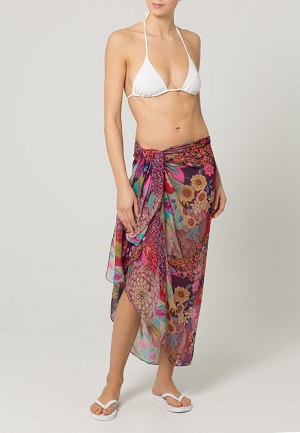 Blomster sarong til kvinder