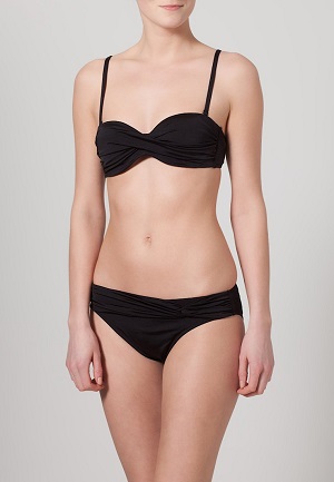 Sort bikini til kvinder