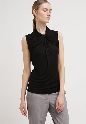 Anna Field top i sort