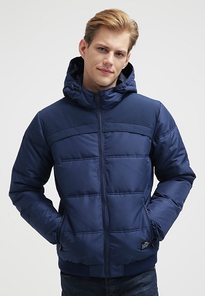 Blå vinterjakke Jack and Jones mænd