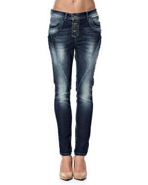 Denim farvet only jeans tilbud
