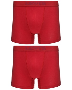 Røde Levis boxershorts