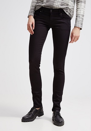 Smarte jeans til kvinder i sort