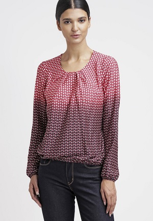 Tilbud Anna Field prikket bluse