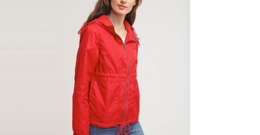 Hilfiger Denim rød sommerjakke forside