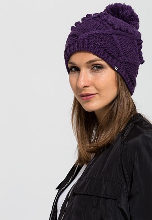 Purple hue til kvinder til vinteren